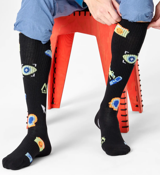 Chaussette Happy Socks - Technology Knee High Sock