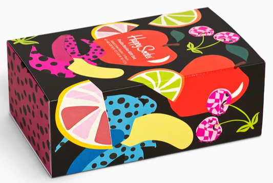 Coffret Happy Socks - Pack Fruits Socks Gift Set